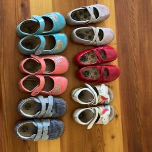 Lot 6 pairs Livie & Luca size 10